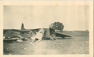 Wrecked Glider, Wessel, Germany 1945